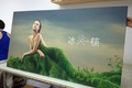 無框複製畫